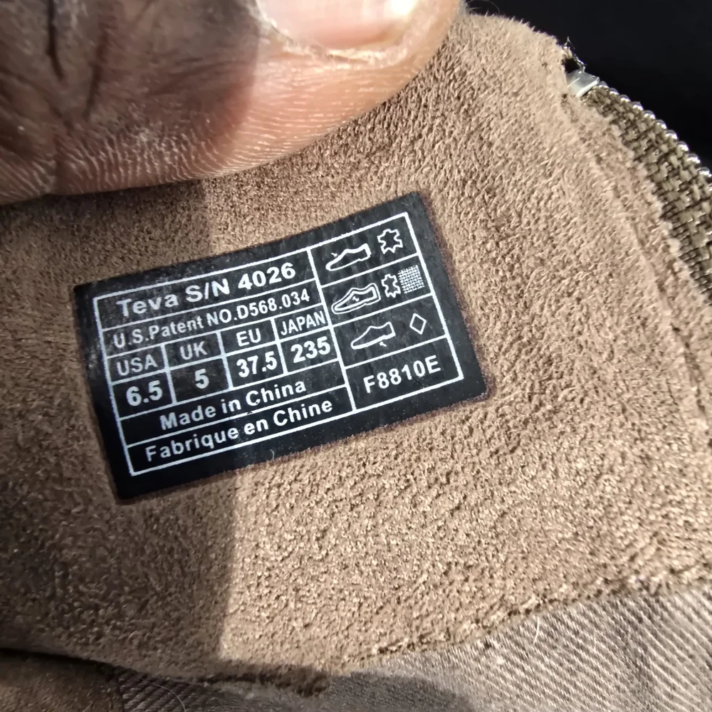 Teva Brown Suede Shoes‎